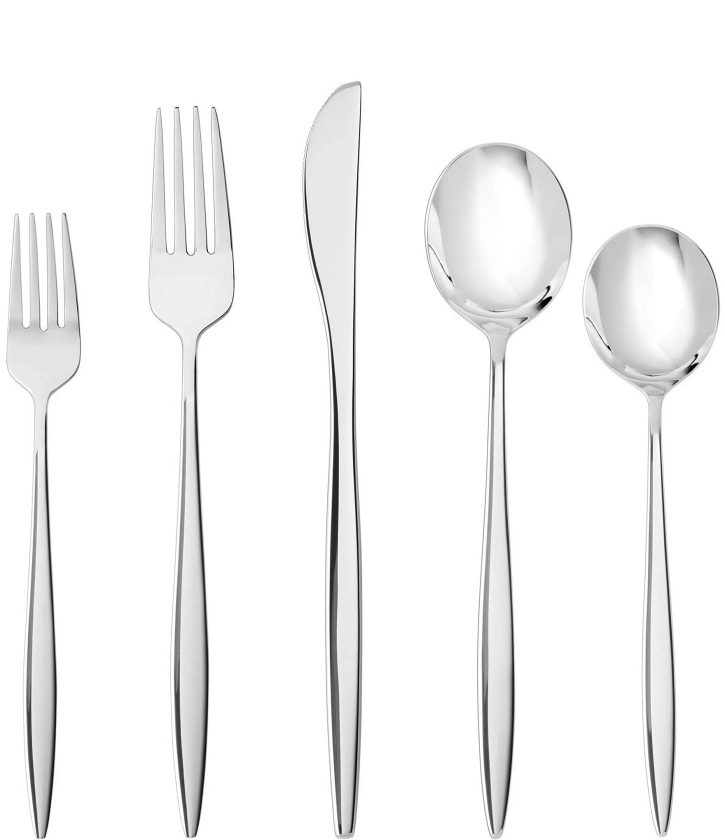 Fortessa Constantin 20-Piece Stainless Steel Flatware Set | Dillard's