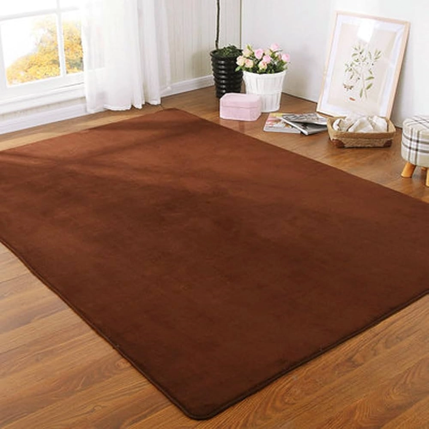 Tapis de sol pour salon, chambre à coucher, tapis antidérapant doux, pliable, confortable, tapis de sol pour bébé, tapis à ramper