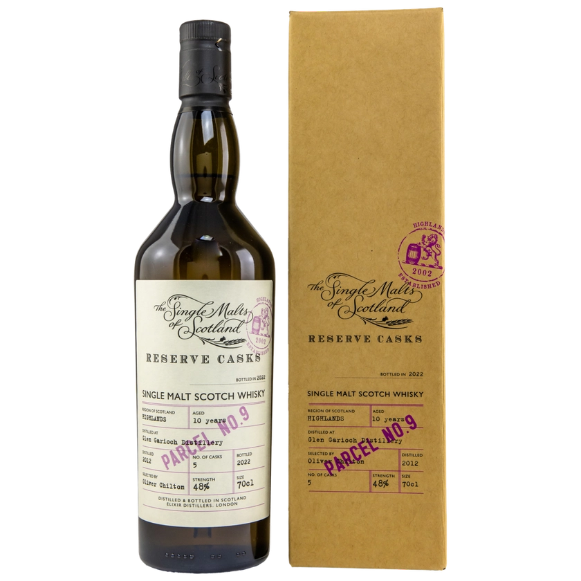 Glen Garioch 10 Jahre 2012 2022 Reserve Cask Parcel #9 SMoS 48% 0,7l , 64,90 €