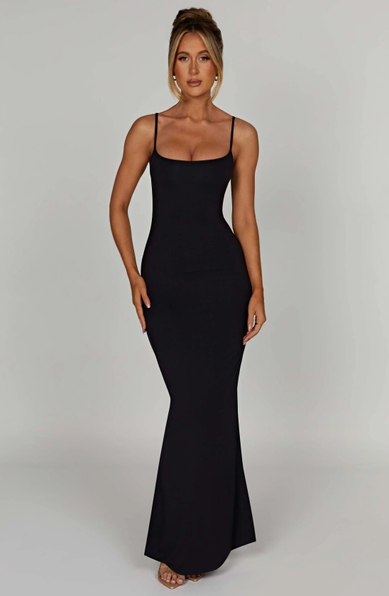 Saskia Maxi Dress - Black