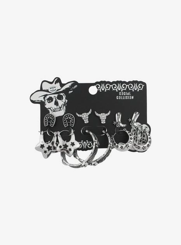 Social Collision® Gothic Western Earring Set | Hot Topic