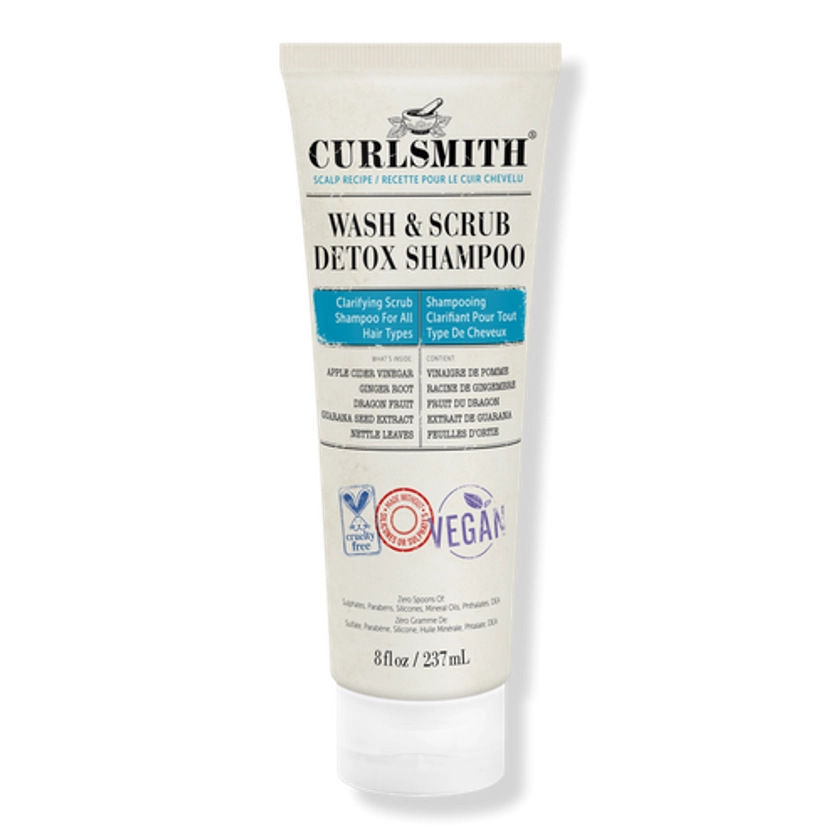 Wash & Scrub Detox Shampoo - Curlsmith | Ulta Beauty