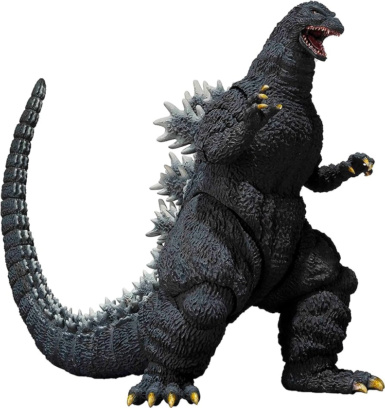 TAMASHII NATIONS - Godzilla vs. King Ghidorah - Godzilla [1991] -Shinjuku Decisive Battle-, Bandai Spirits S.H.MonsterArts Action Figure, 6.3 Inch