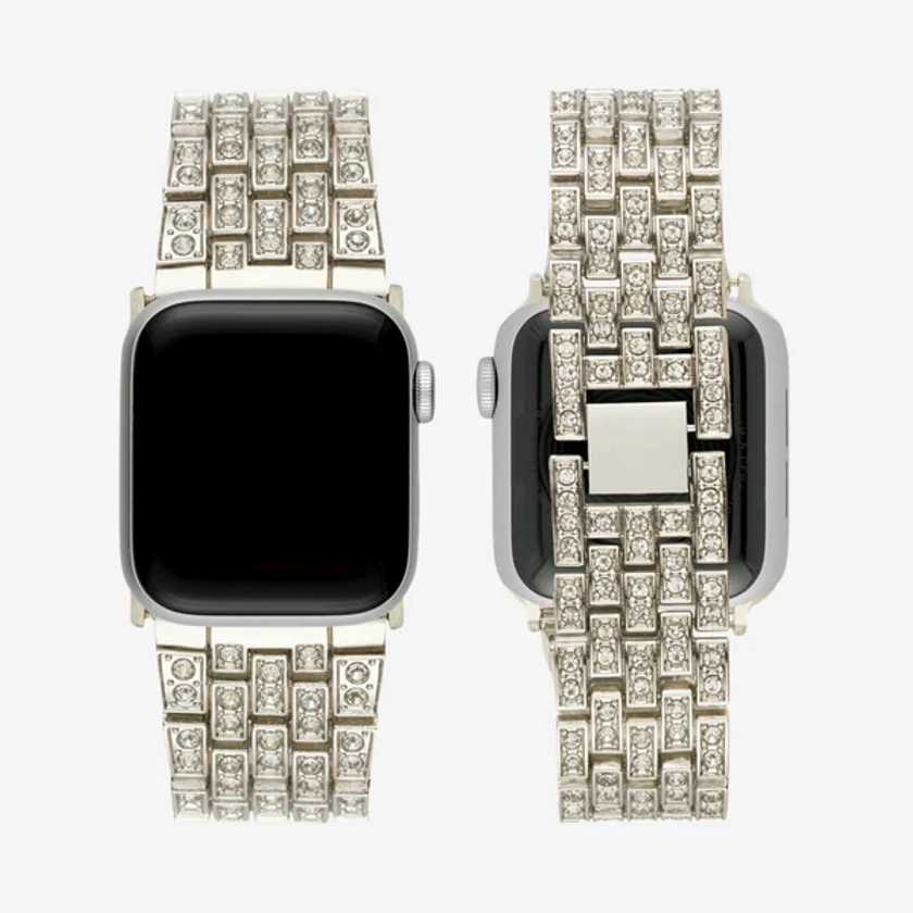 Monte Carlo Bracelet Apple Watch Band - Silver