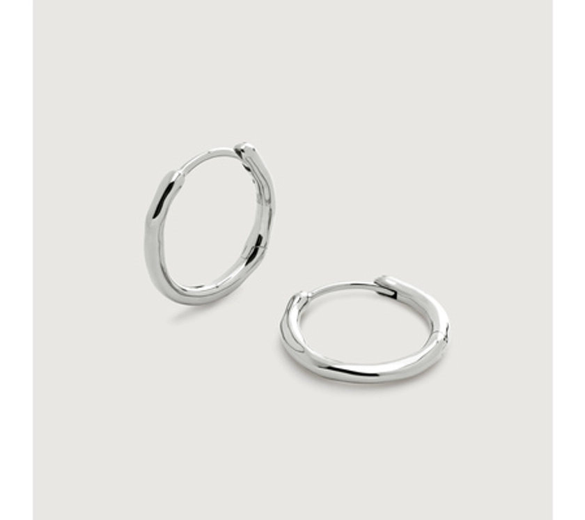 Siren Muse Small Hoop Earrings | Monica Vinader