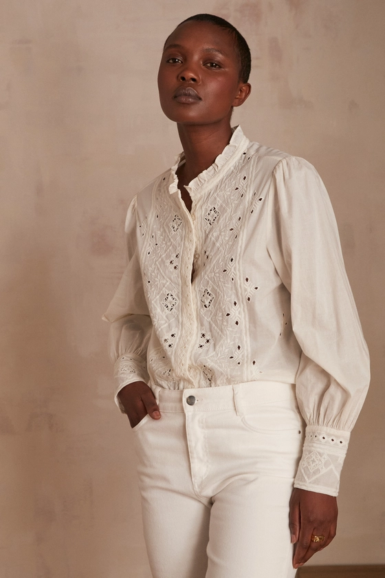 White Blouse / Maison 123 CHEMISIER BIANCA