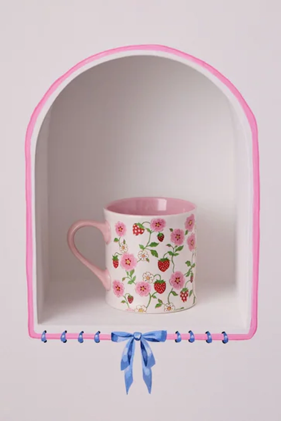 Buy Cath Kidston Set of 4 Cream Strawberry Mollie Mugs from the Next UK online shop