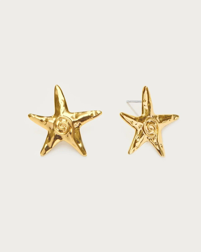 Starfish Stud Earrings | En Route Jewelry | En Route Jewelry
