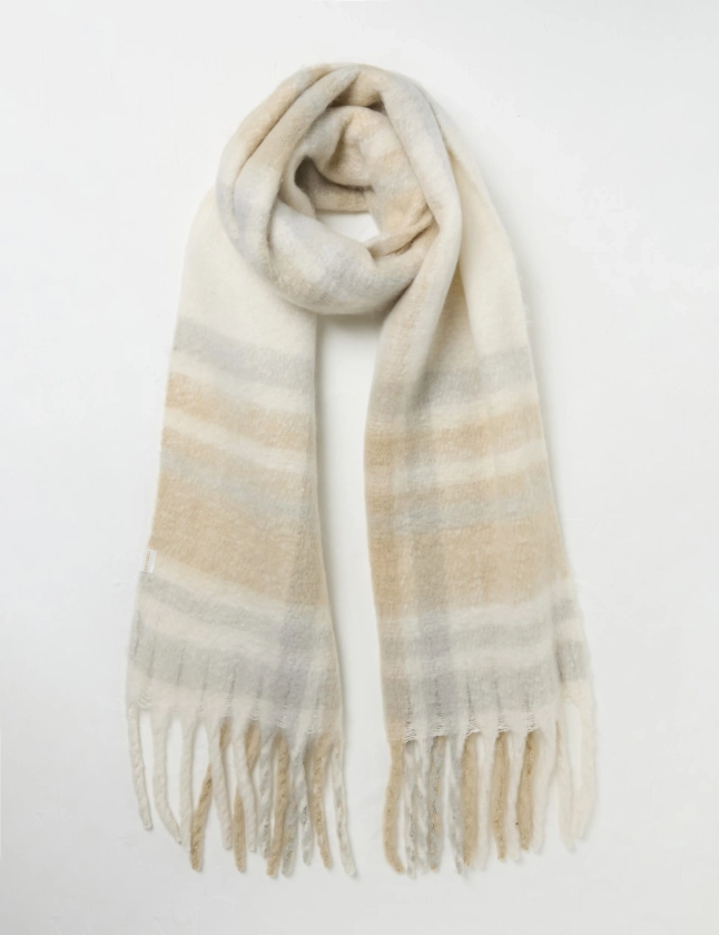 Checked Scarf | FatFace | M&S