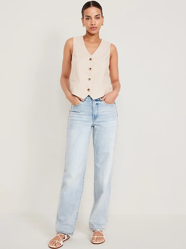 High-Waisted OG Loose Jeans