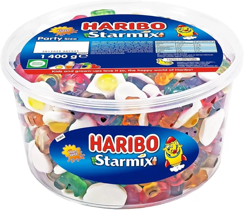 Haribo 465137 Starmix, 1.4kg (Pack Of 1)