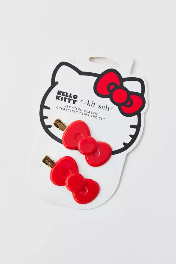 KITSCH X Hello Kitty Crease-Free Hair Clip Set