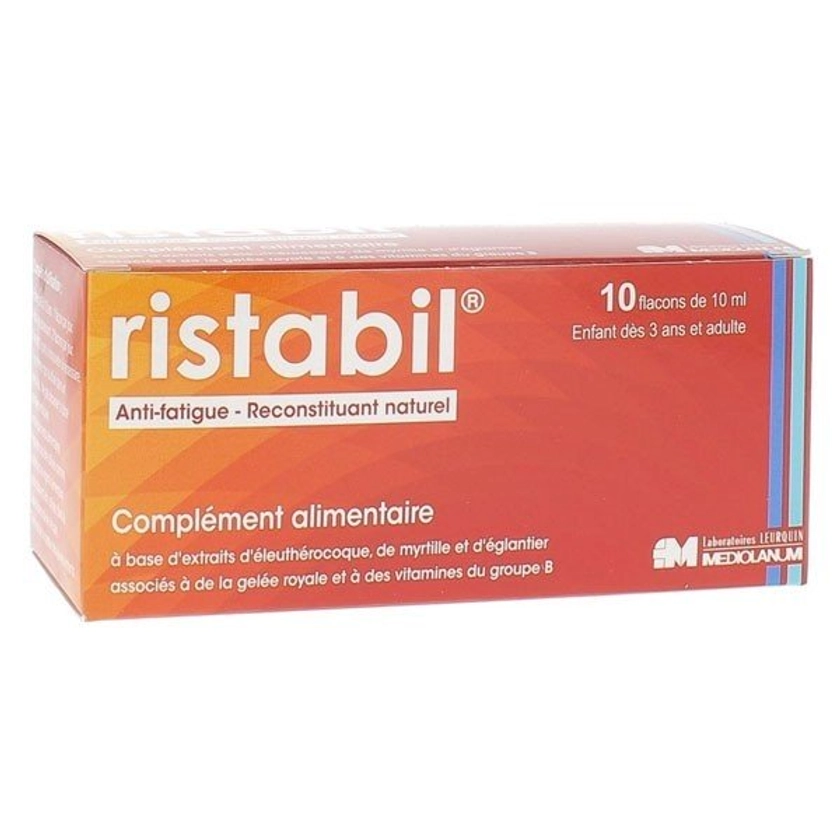 Ristabil Anti-Fatigue 10 flacons de 10ml