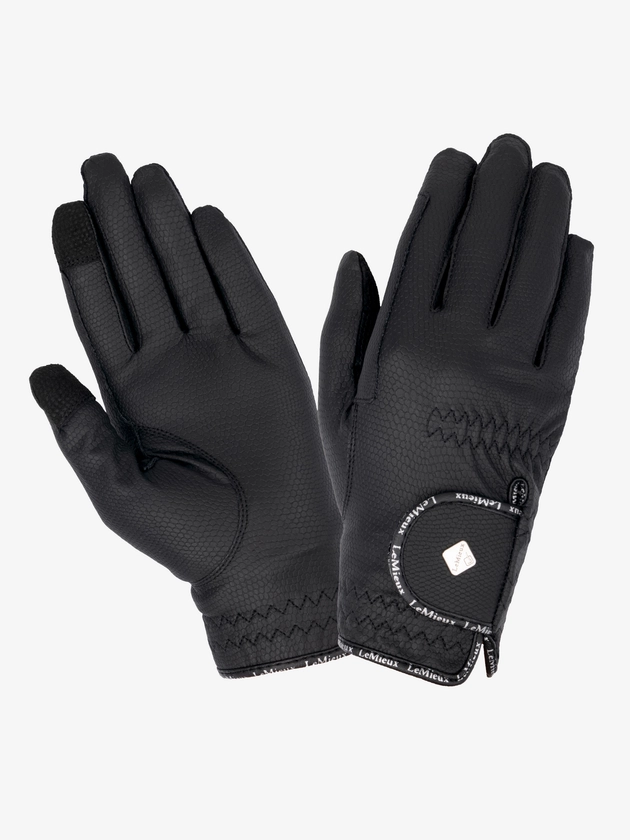 Classic Riding Gloves Black Clothing