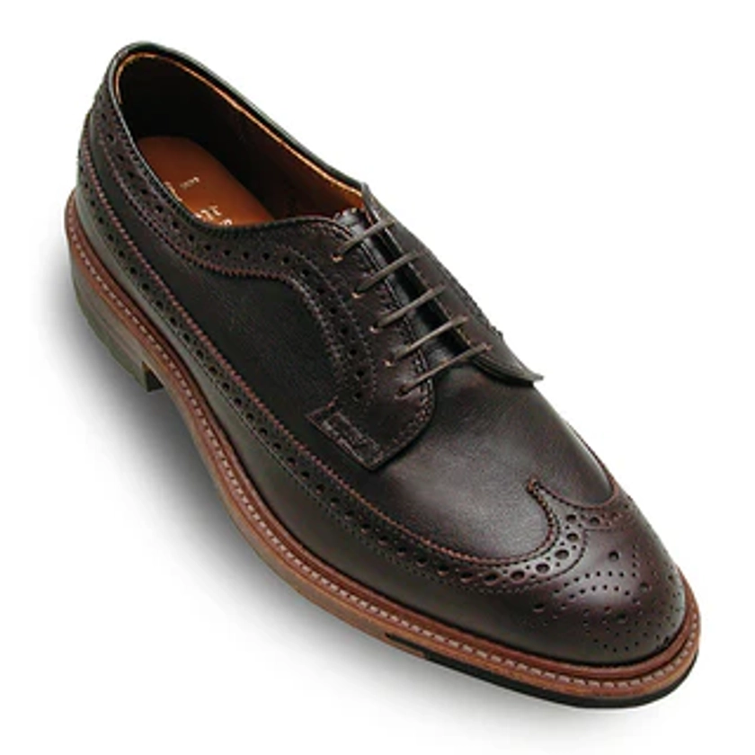 D2528C Long Wing Blucher (Dark Brown Tumbled Leather)