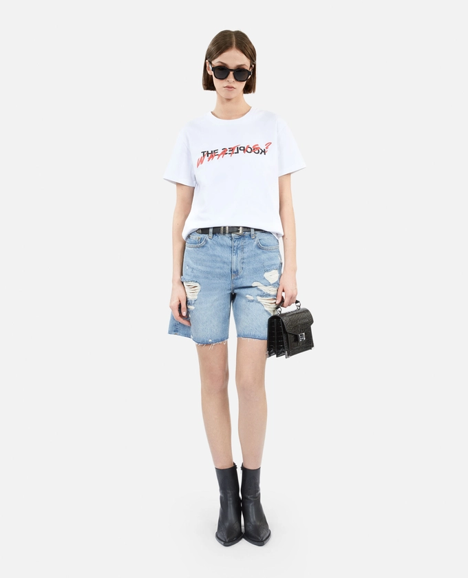 T-shirt Femme What is blanc | The Kooples - France
