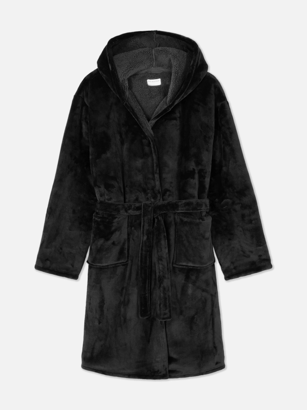 Belted Fleece Robe