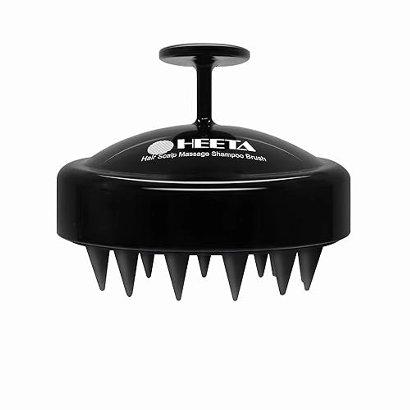 Amazon.com: HEETA Massageador de couro cabeludo para crescimento do cabelo, esfregão de couro cabeludo com cerdas de silicone macias para crescimento do cabelo e remoção de caspa, escova de xampu para esfoliante : Beleza e Cuidados Pessoais