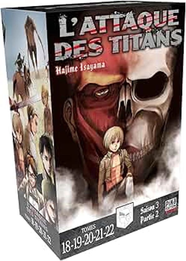 L'Attaque des Titans Coffret T18 à T22: Coffret 5 tomes