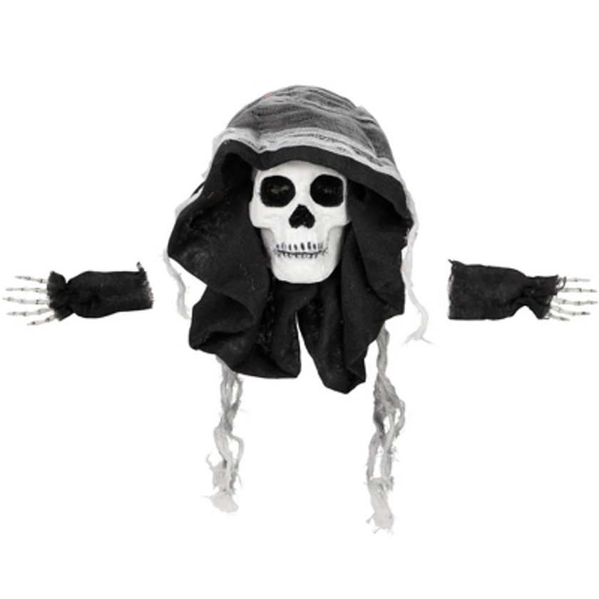 Northlight 10" Spooky Skeleton 3-D Halloween Window Decoration