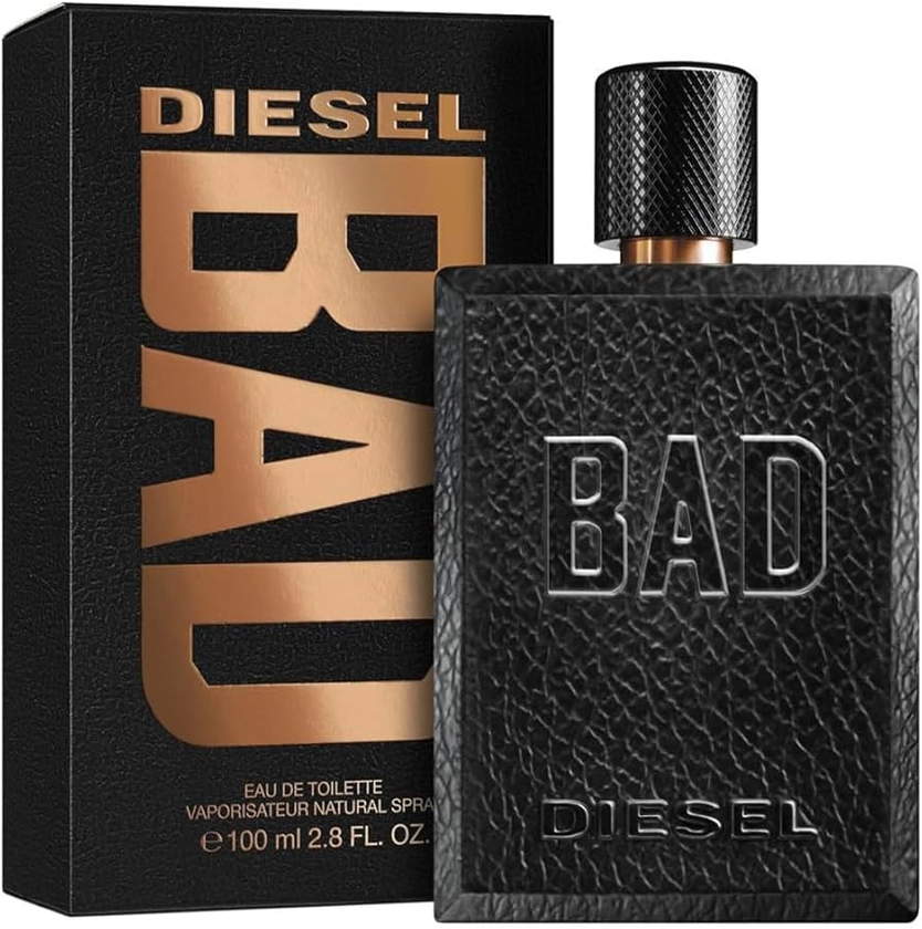 Diesel BAD, Eau de Toilette Aftershave, Perfume For Men, Woody Fragrance