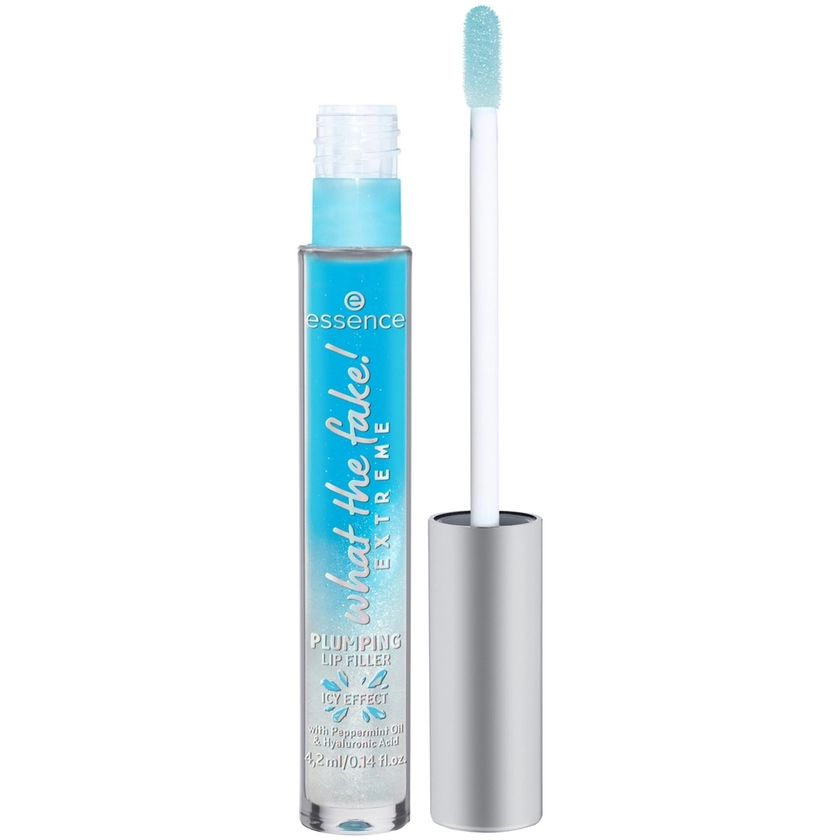 essence | what the fake! Extreme Plumping Lip Filler repulpeur extrême 02 Repulpant Lèvres - 02, Ice Ice Baby!, 4,2 ml - Transparent