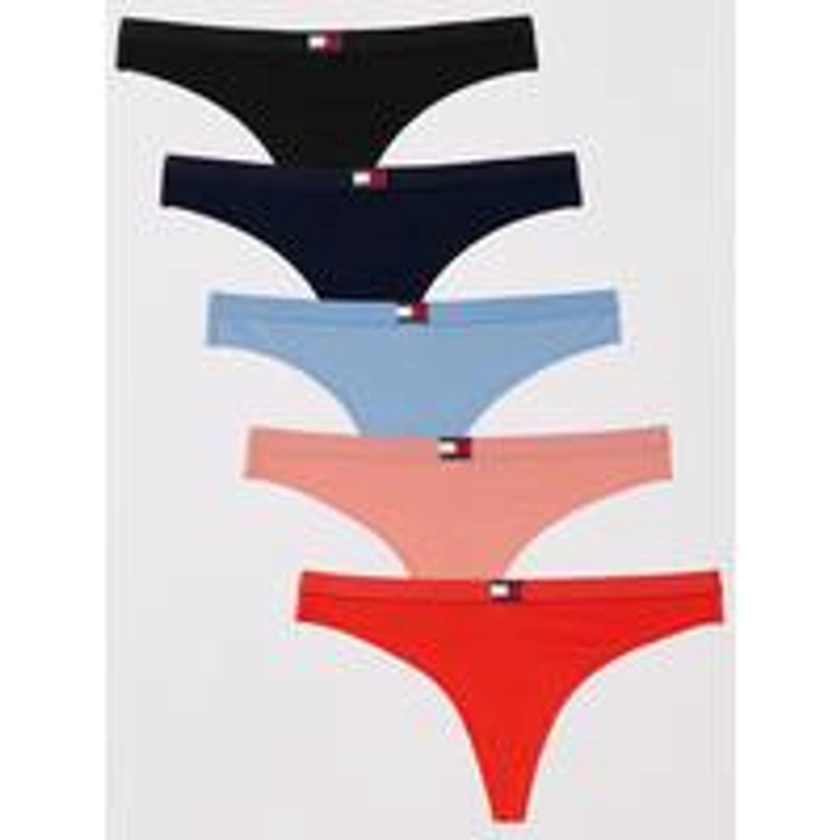 5 Pack Flag Logo Thong - Multi