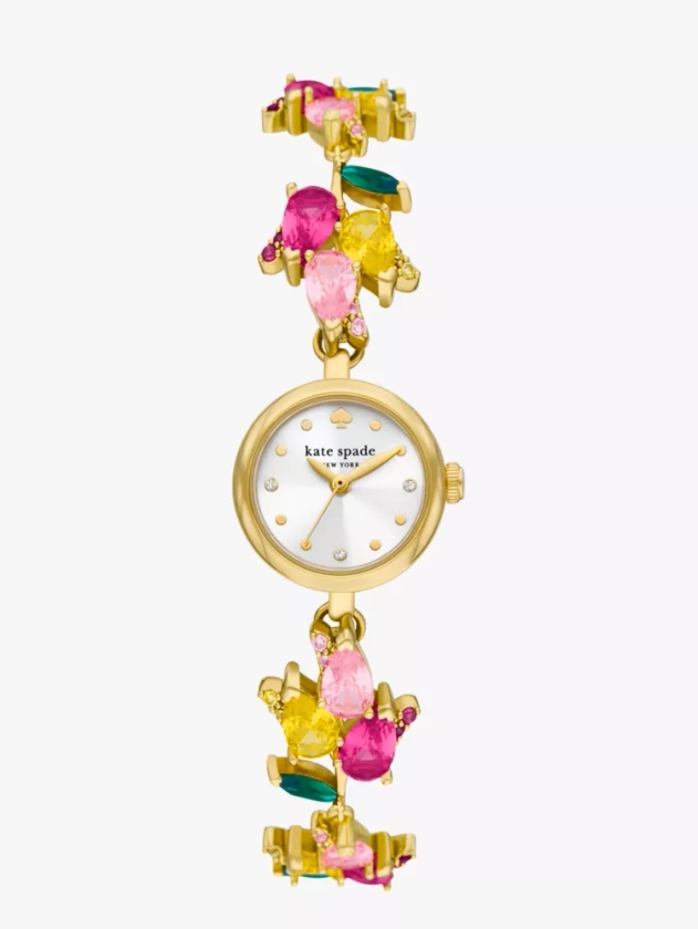 Monroe Gold-tone Stainless Steel Bracelet Watch