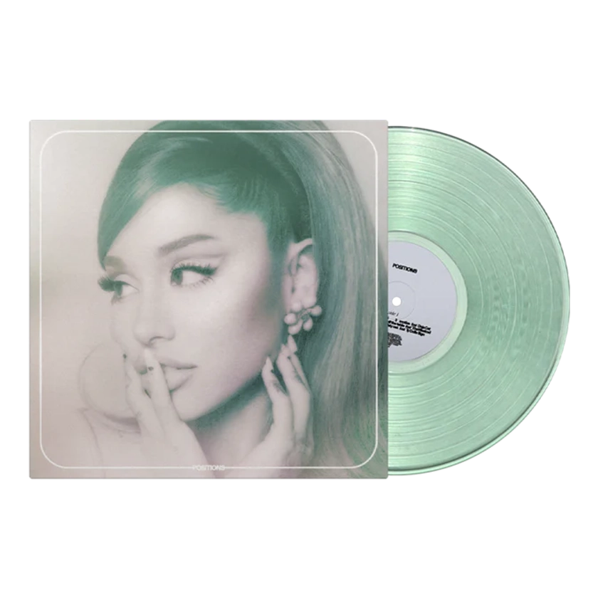 Positions: Coke Bottle Clear Vinyl LP - Ariana Grande