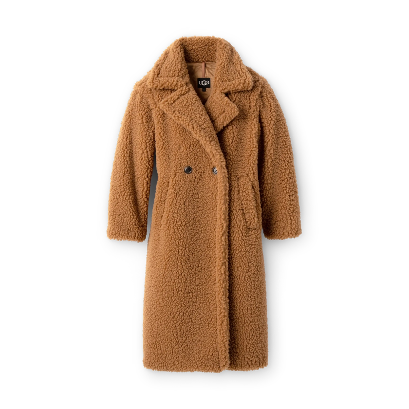 Gertrude Long Teddy Coat | UGG®