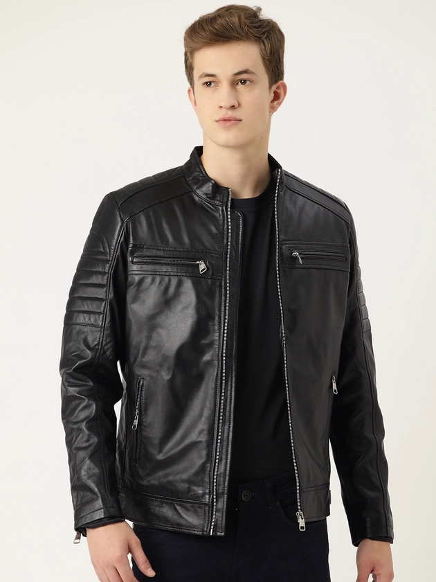 Leather Retail Men Lightweight Pure Leather Jacket