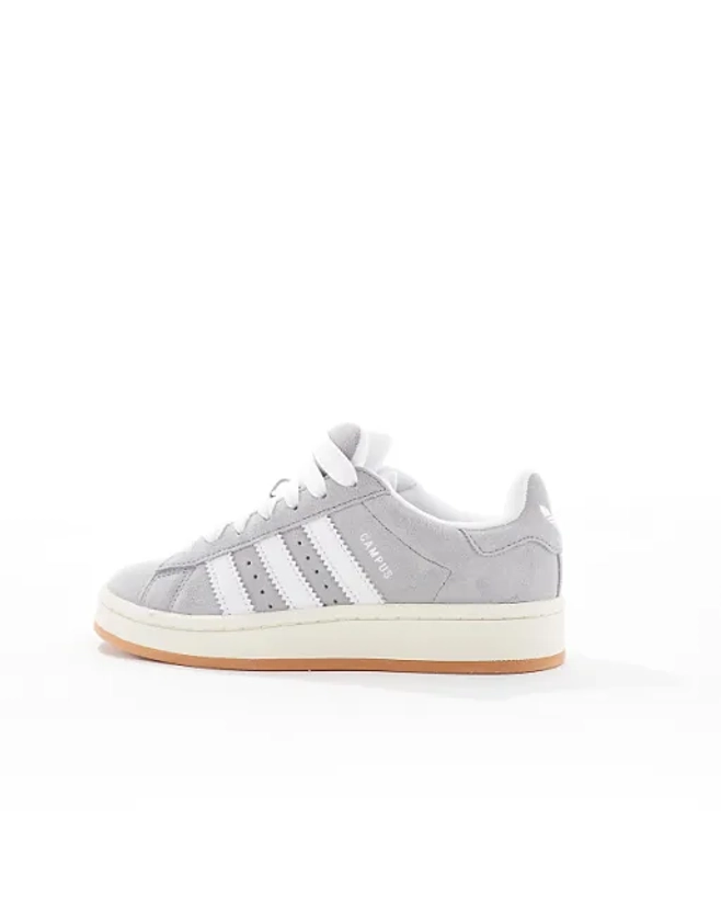 adidas Originals - Campus - Baskets style années 2000 avec semelle en caoutchouc - Gris | ASOS