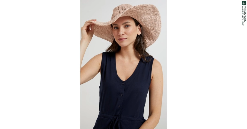 Wide Brim Womens Packable Sun Hat | Mountain Warehouse GB