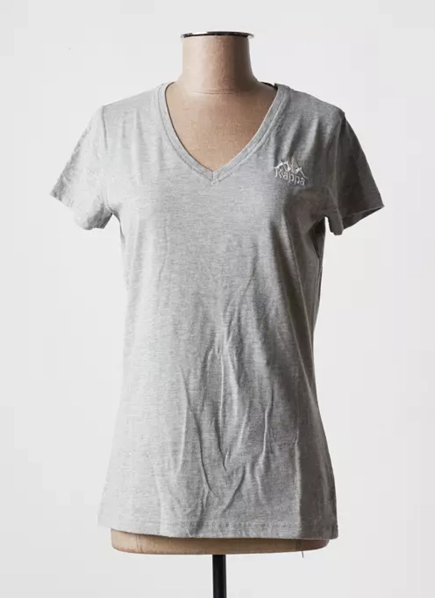 Kappa Tshirts Femme de couleur gris 2223503-gris00 - Modz