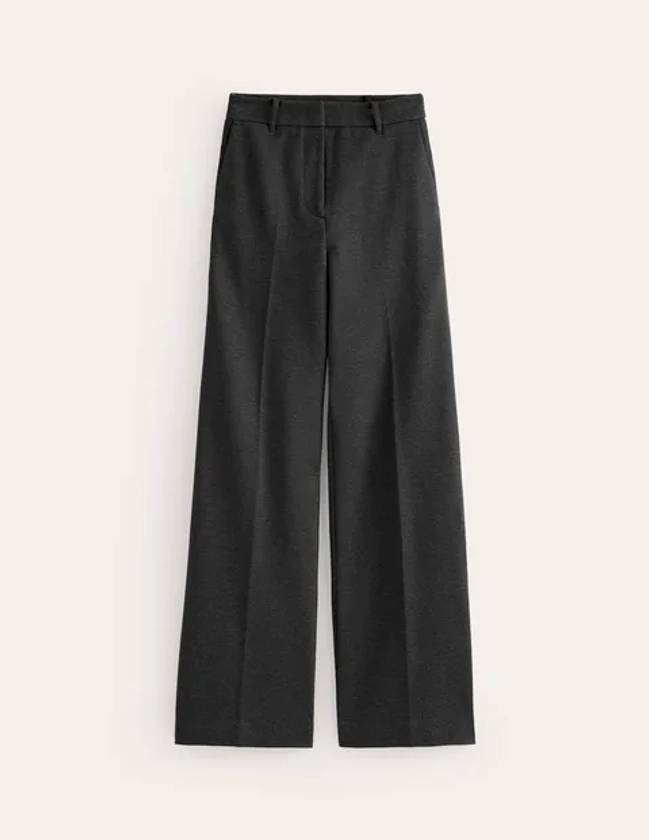 Westbourne Ponte Trousers - Black | Boden US