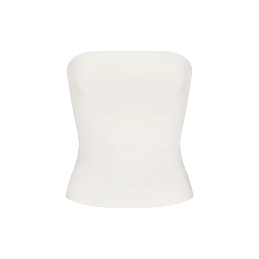 COTTON JERSEY TUBE TOP | MARBLE