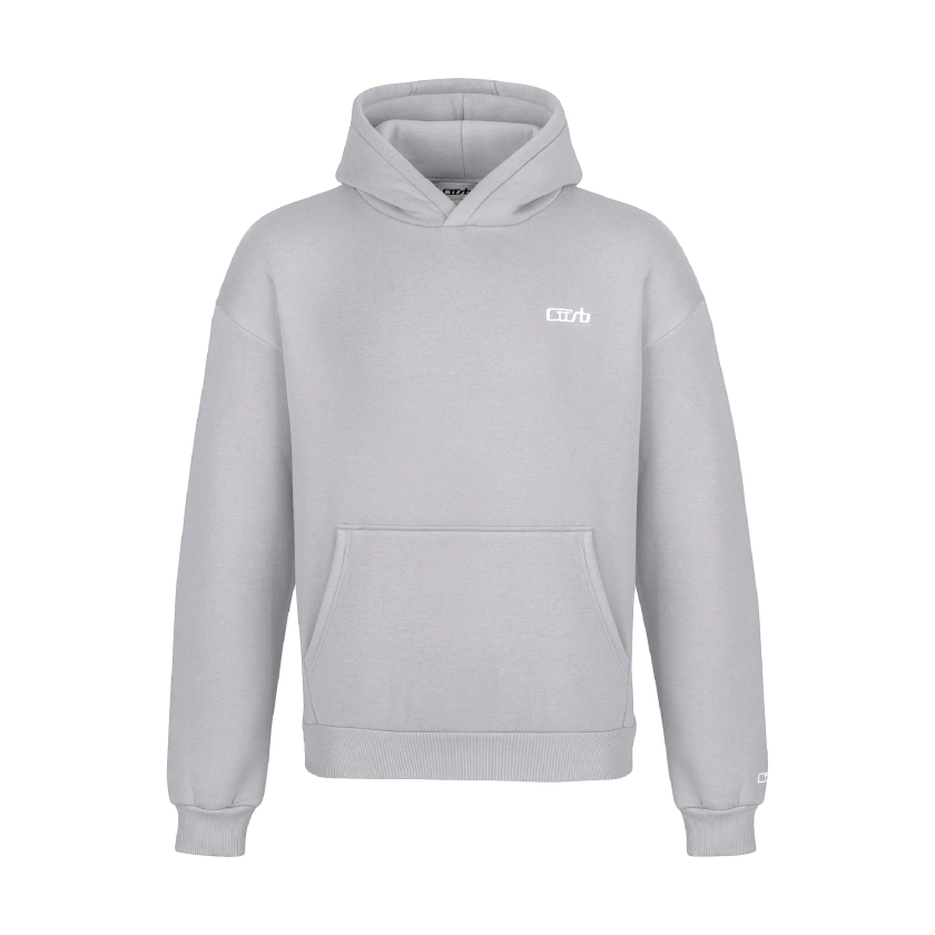 HOODIE SILVER GREY