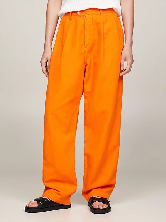 Chino droit décontracté | Orange | Tommy Hilfiger