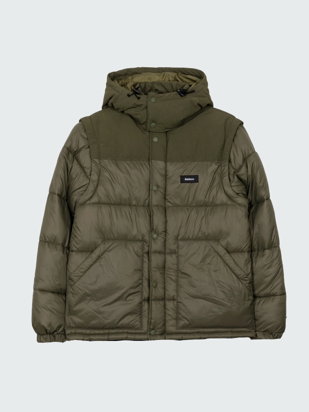 Women's Modular Jacket in Olive - Stratos | Finisterre