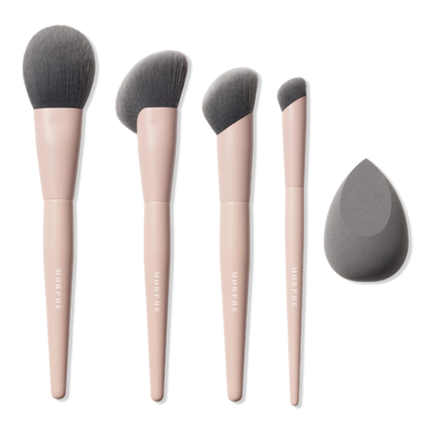 Face Shaping Essentials Bamboo & Charcoal-Infused Face Brush Set