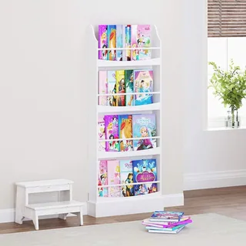 UTEX Kids Bookshelf,Children's Bookcases and Storage, Kids Bookcase Rack Wall for Bedroom,Study Living Room,White | Overstock.com Shopping - The Best Deals on Kids' Storage | 38492749