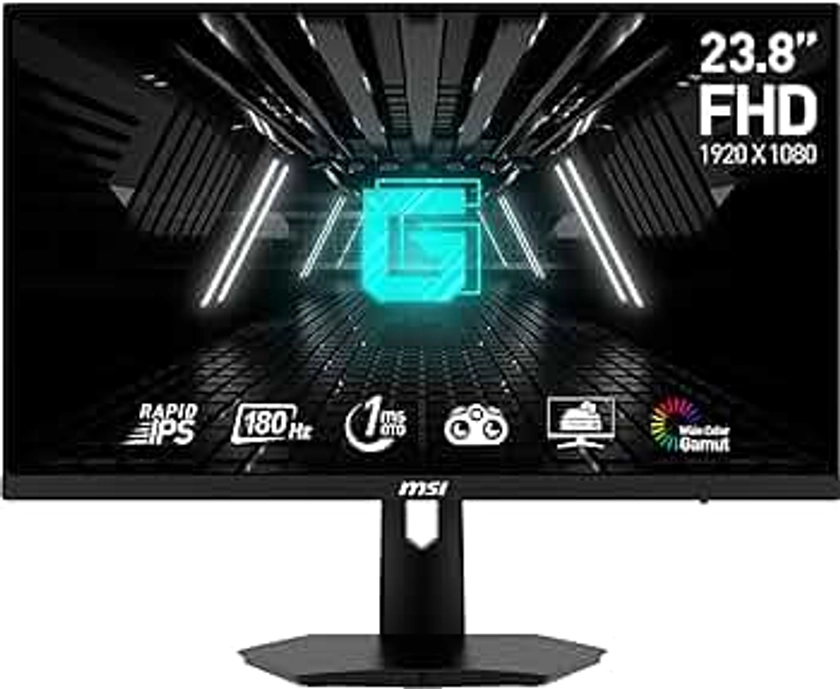 MSI FHD Rapid IPS Gaming Free Sync 1ms 1920 x 1080 180Hz Refresh Rate 24" Gaming Monitor (Optix G244F E2)