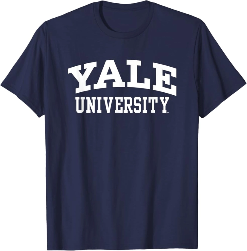 Yale Bulldogs Apparel Arched Navy Officially Licensed T-Shirt