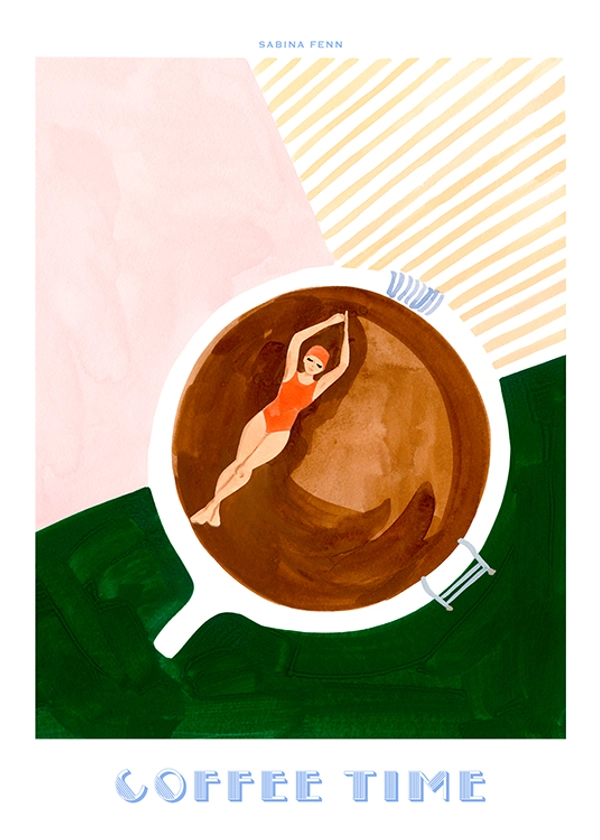 Sabina Fenn - Coffee Time Affiche