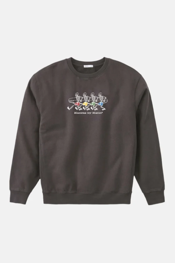 HERMANOS EMBROIDERED CREWNECK