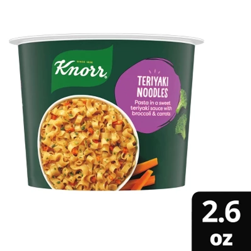 Knorr Teriyaki Noodles Pasta Cup 2.6oz