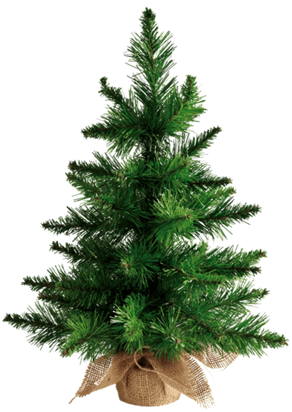 X-MAS Mini sapin de Noël vert H 45 cm - Ø 13 cm | CASA