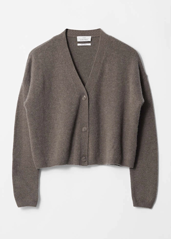 Oversized Cashmere Cardigan - Mole - & Other Stories IE