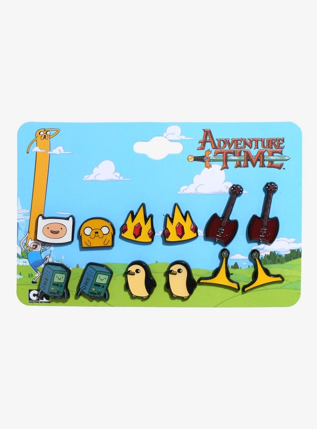 Adventure Time Character Stud Earring Set