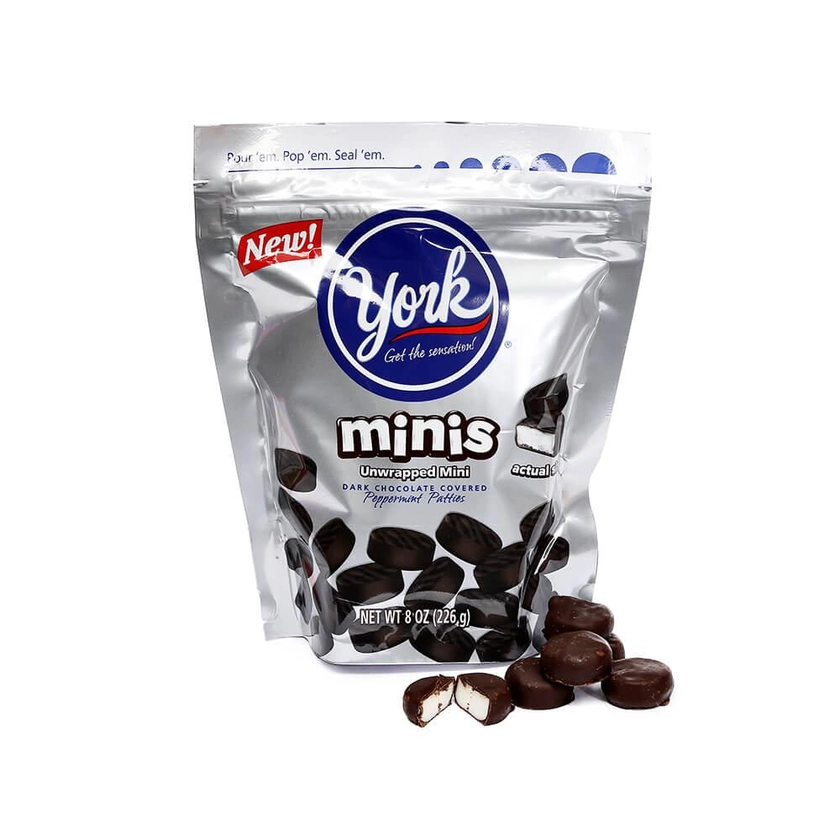York Peppermint Patty Minis Candy: 7.6-Ounce Bag
